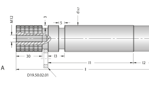d19.50.02 emniyet pimi pad retainer pin