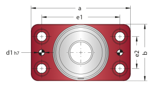 d71.10 kolon sabitleme bloğu pillar bearing
